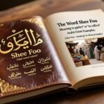 The Word Shee Foo Meaning in Arabic With Examples ; Meaning Vibes