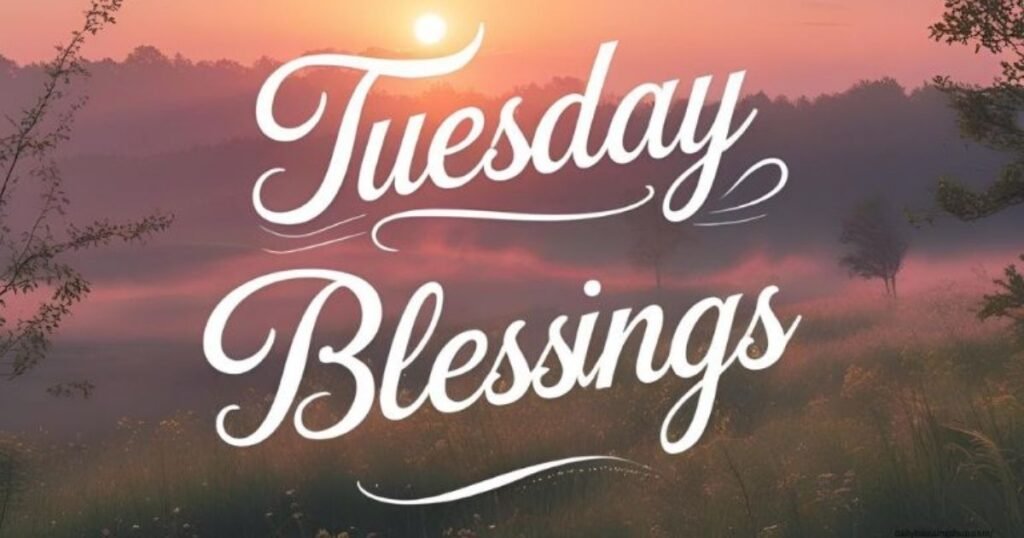 Tuesday Blessings Uplifting Quotes and Prayers to Brighten Your Day