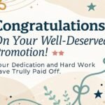 Creative congratulations on Your Promotion Ideas