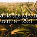 Jeremiah 29 Verse 11 Meaning God’s Plan in Hard Times