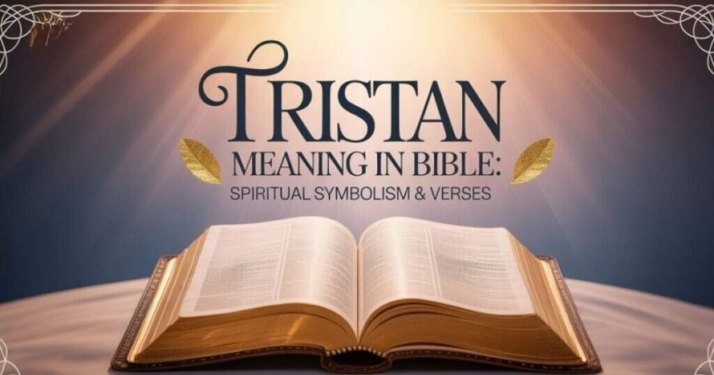 Tristan Meaning in Bible: Spiritual Symbolism & Verses