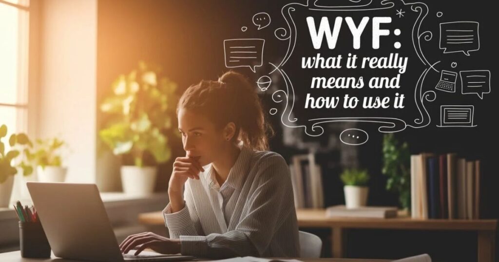 WYF Meaning in Text: What It Really Means (You’ll Be Surprised)