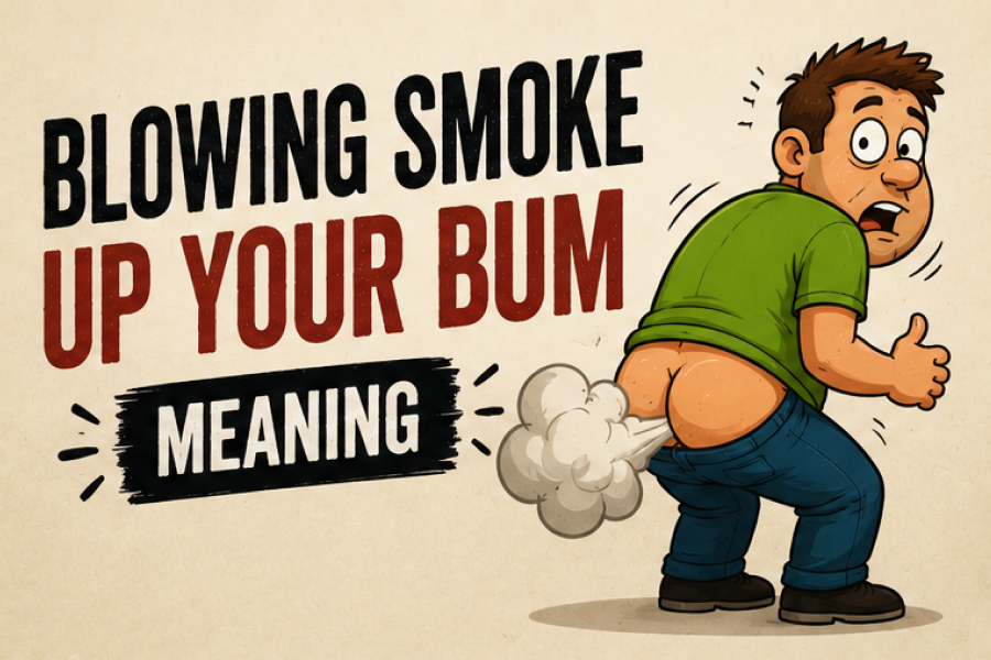Blowing Smoke Meaning