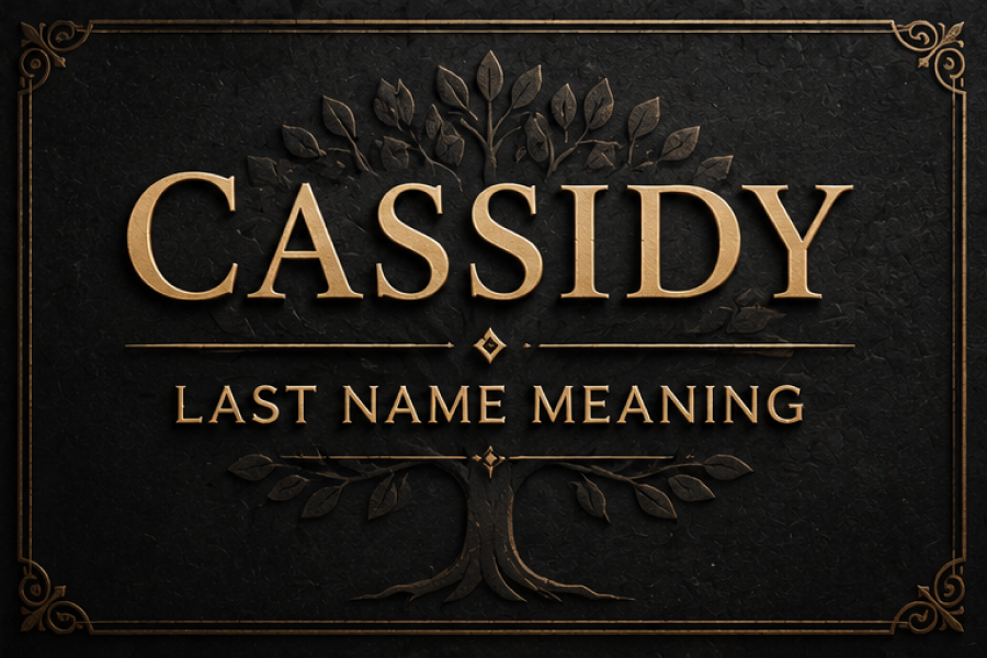 Cassidy Name Meaning