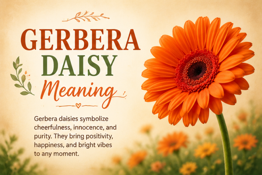 Gerbera Daisy Meaning