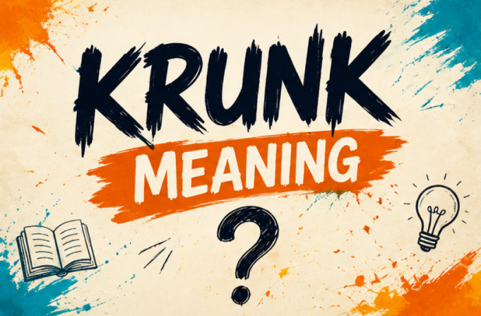 Krunk Meaning