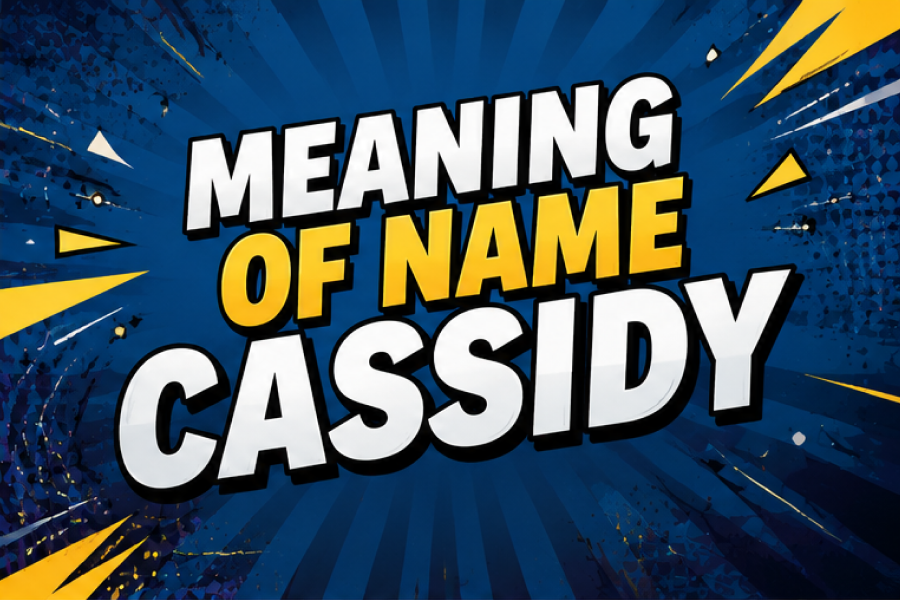 Cassidy Name Meaning