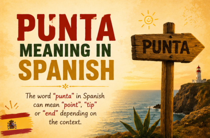 Punta Meaning In Spanish