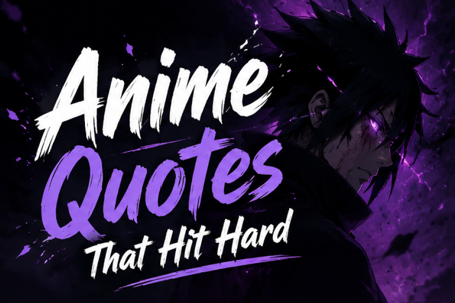 Anime Quotes That Hit Hard
