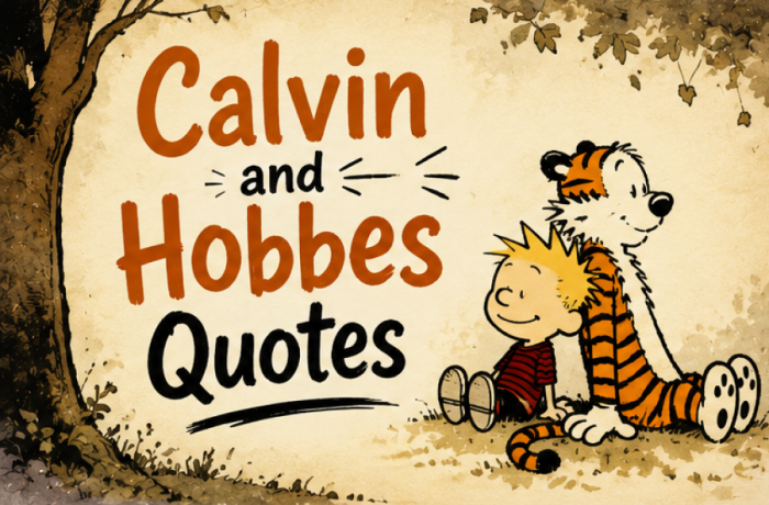 Calvin And Hobbes Quotes