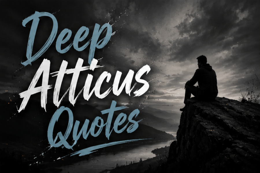 Atticus Love Quotes