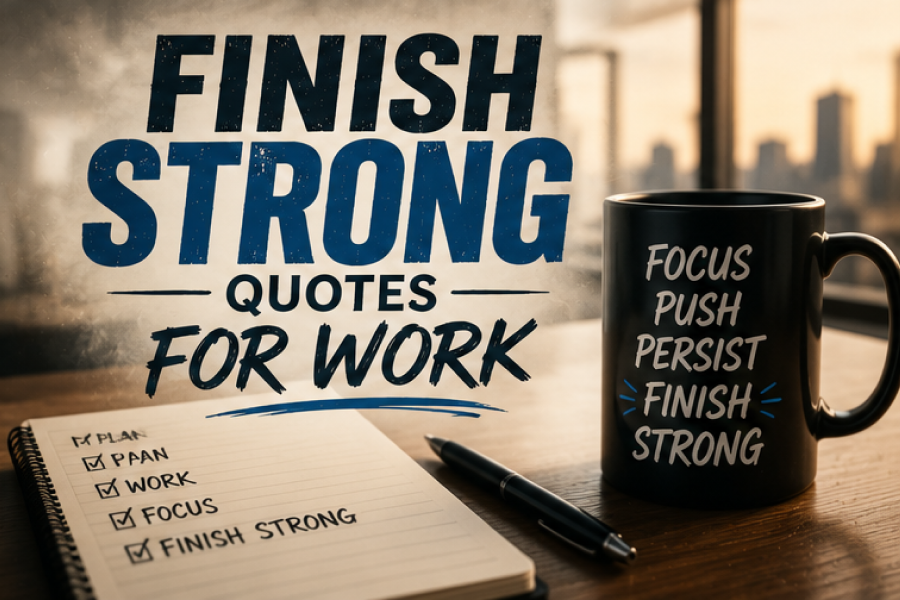 Finish Strong Quotes