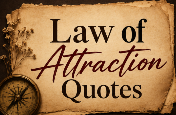 Law Of Attraction Quotes