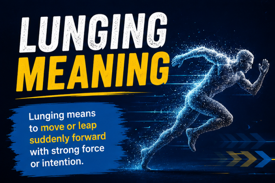 Lunging Meaning
