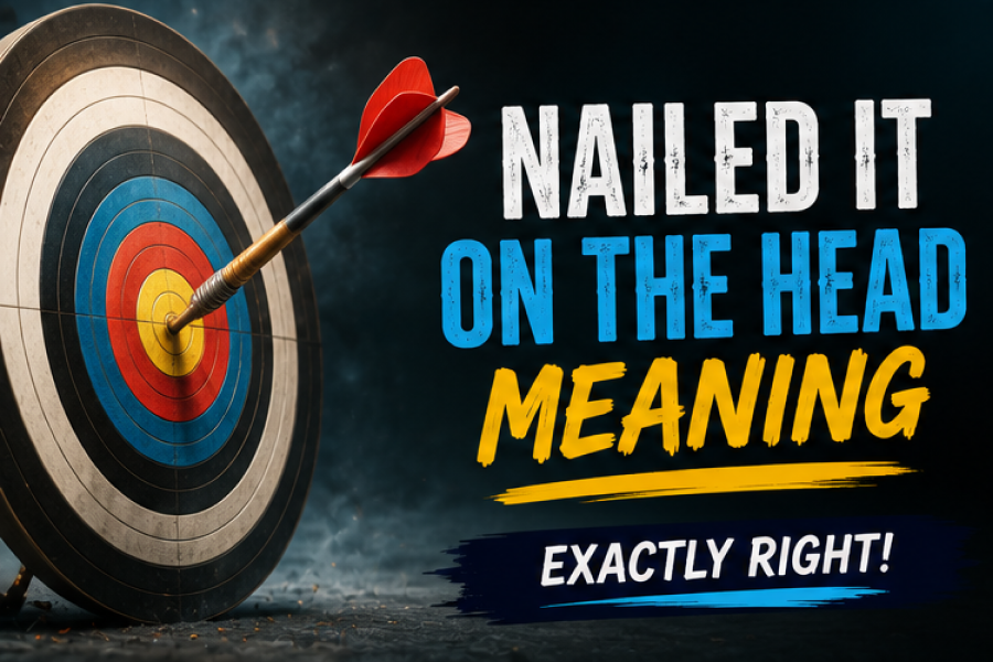 Nailed It Meaning