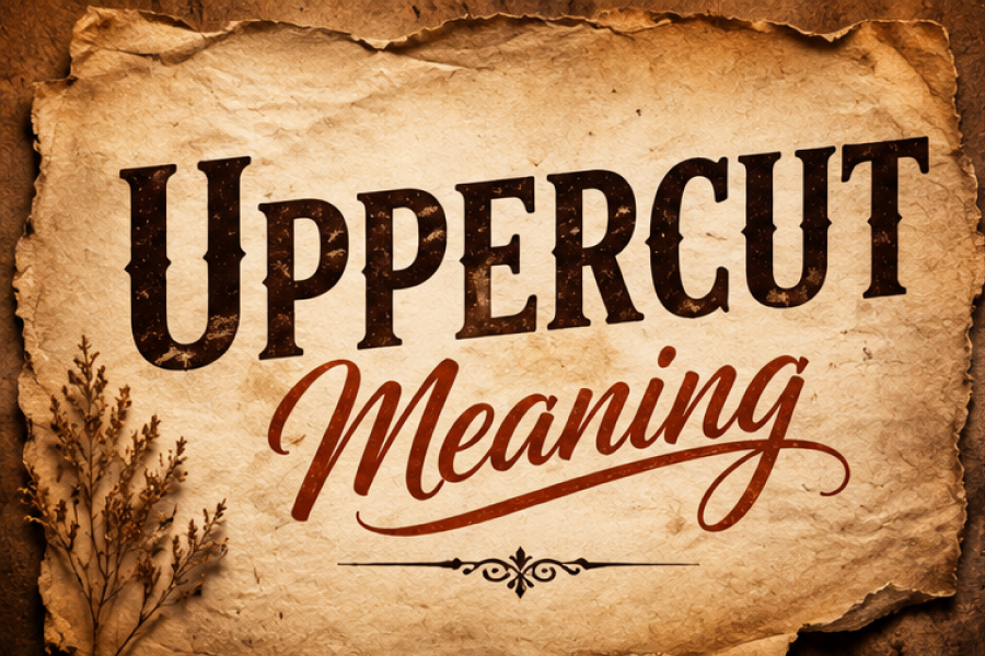 Uppercut Meaning