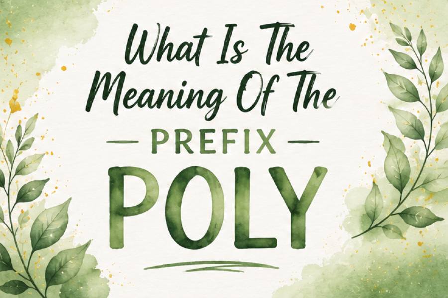 Poly Prefix Meaning