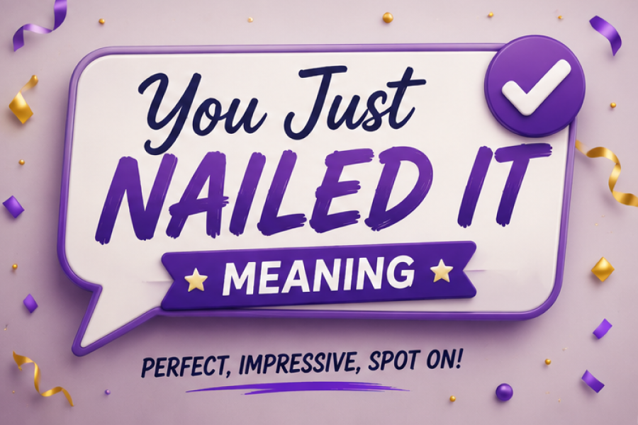 Nailed It Meaning